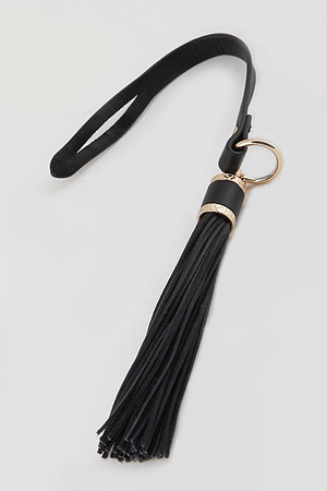 Geuine Leather Tassel Key Chain 5LAD10
